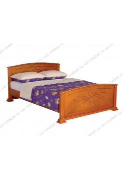Кровать из массива сосны "Гера"