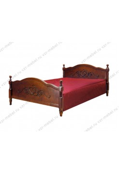 Кровать из массива сосны "Лама"