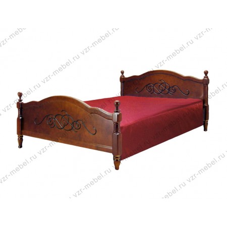 Кровать из массива сосны "Лама"