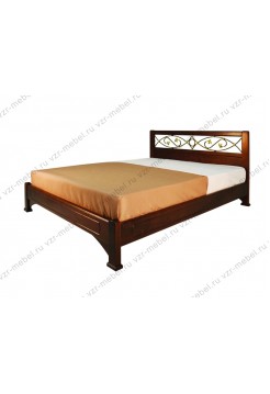 Кровать из массива сосны "Омега-7"