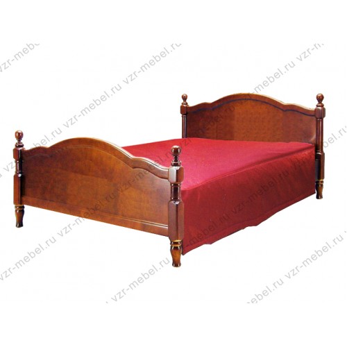 Кровать двуспальная "Лама" без рисунка