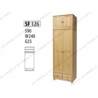 Шкаф из массива №126