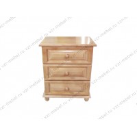 Тумбочка из массива сосны "Филенка"